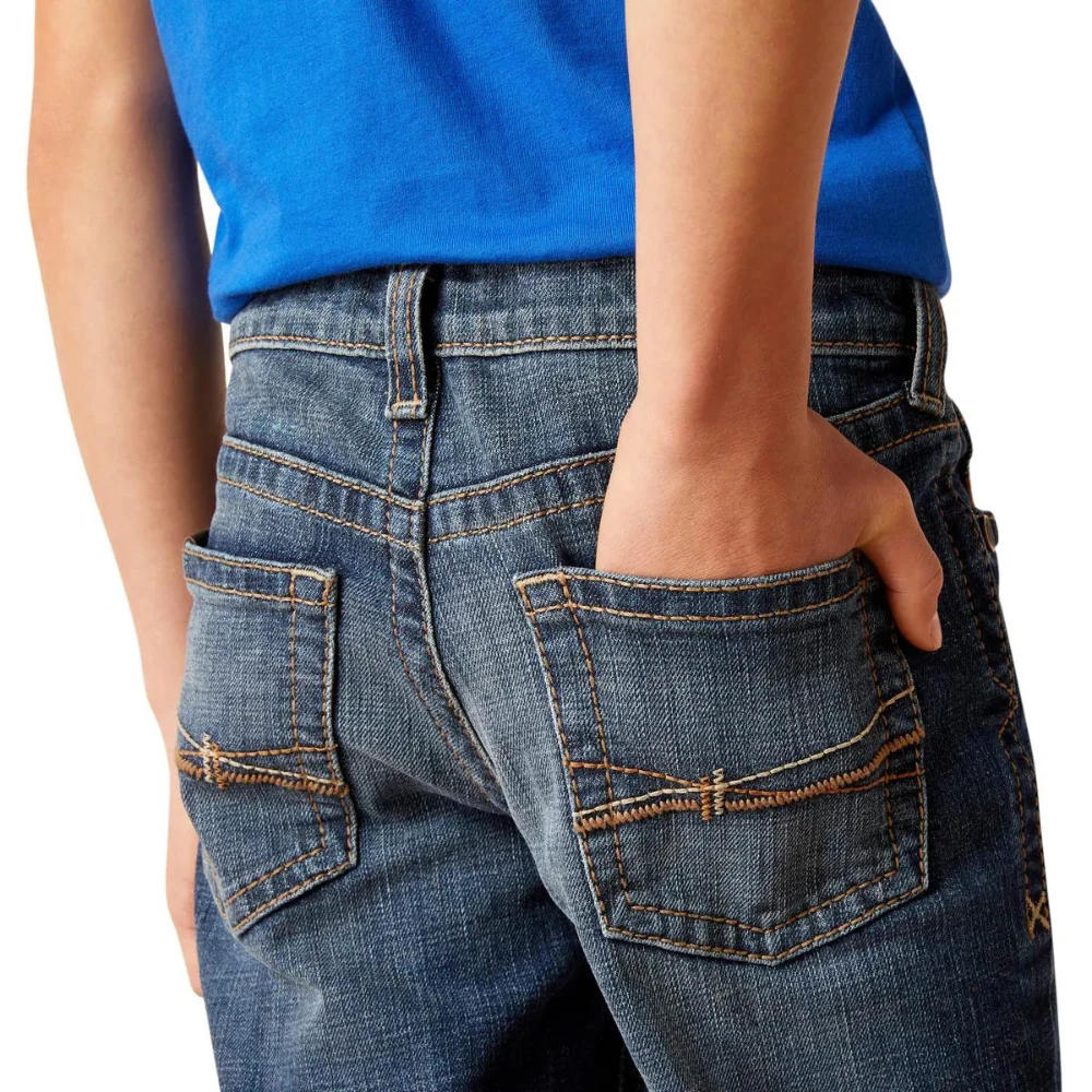 Ariat Boys B4 Dennis Bootcut Jean - Image 4
