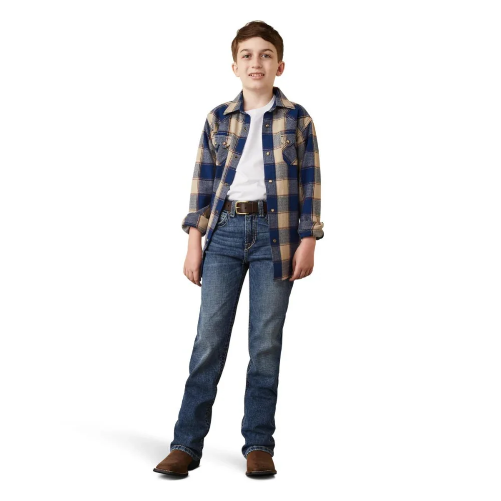 Ariat Boys B4 Relaxed Fit Graysill Jeans - Image 6