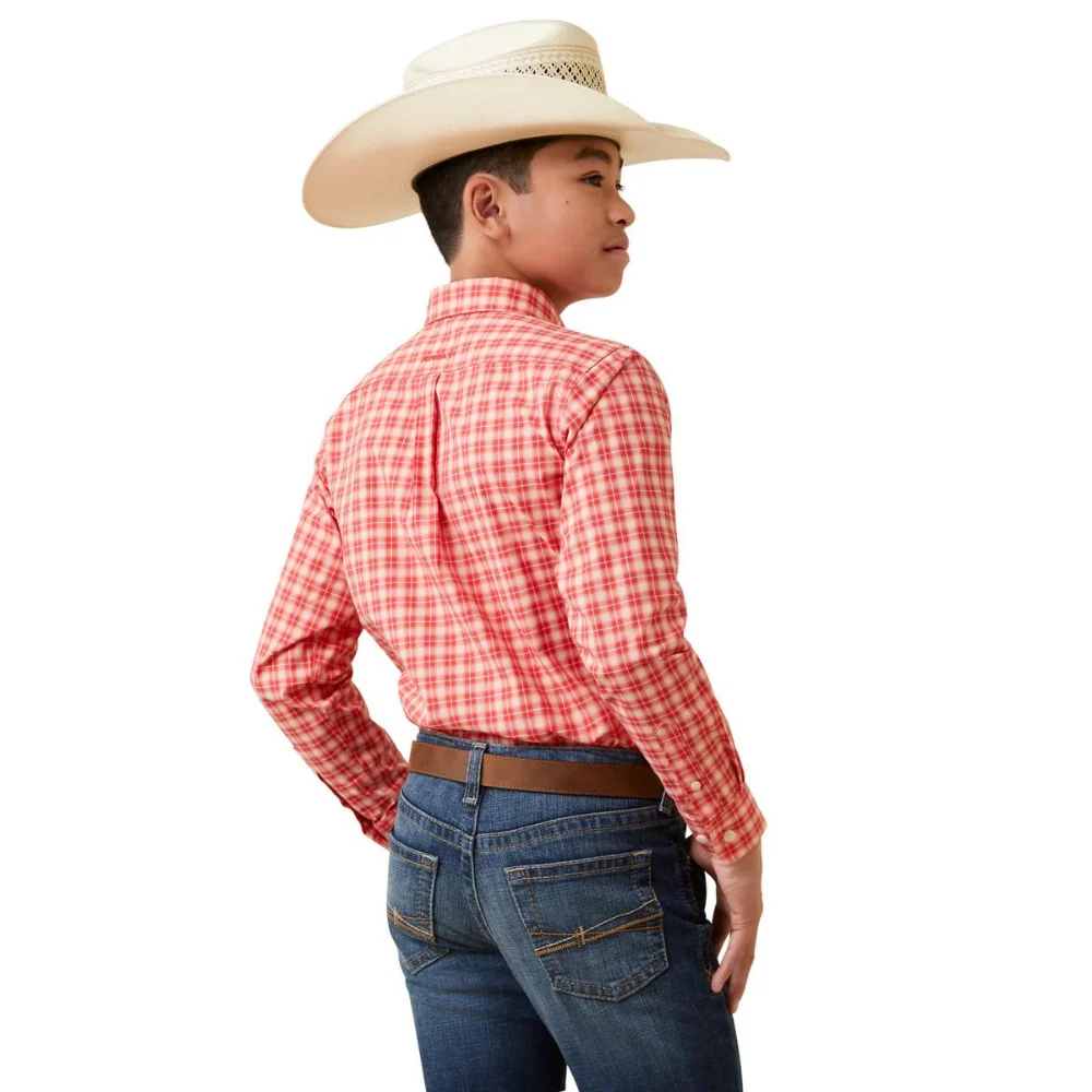 Ariat Boys Pro Series Oberon Classic LS Shirt - Image 3