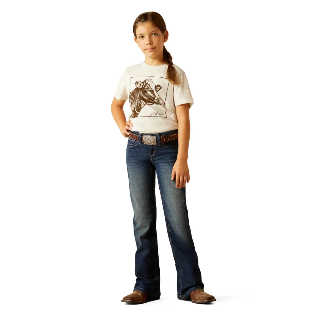 Ariat Girls Ariana Boot Cut Jean - Image 4