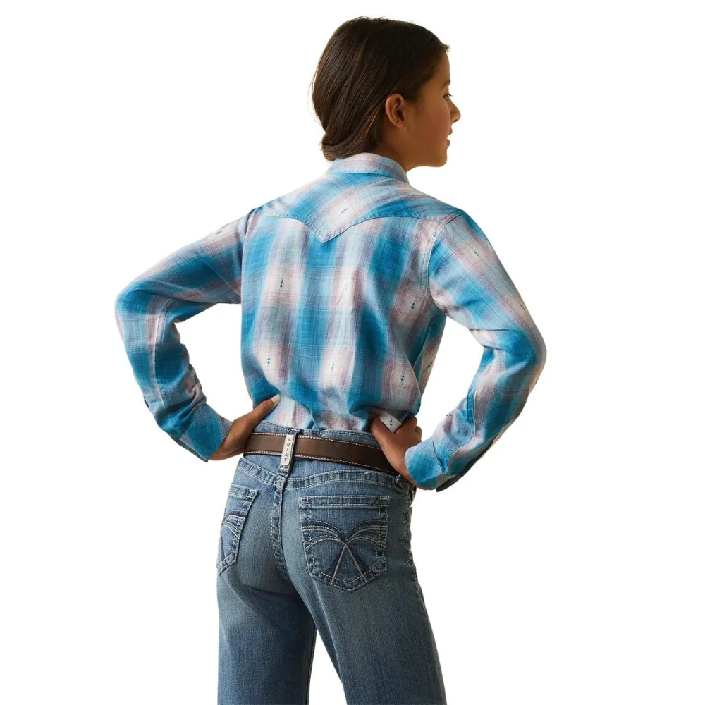 Ariat Girls Idabel Snap Front LS Shirt - Image 2