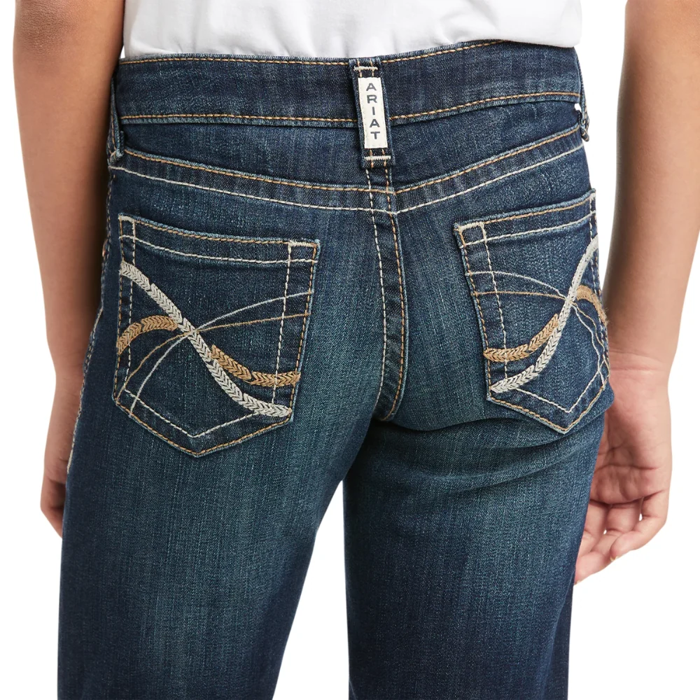 Ariat Girls REAL Stretch Fit Bootcut Jean Kylee - Image 4
