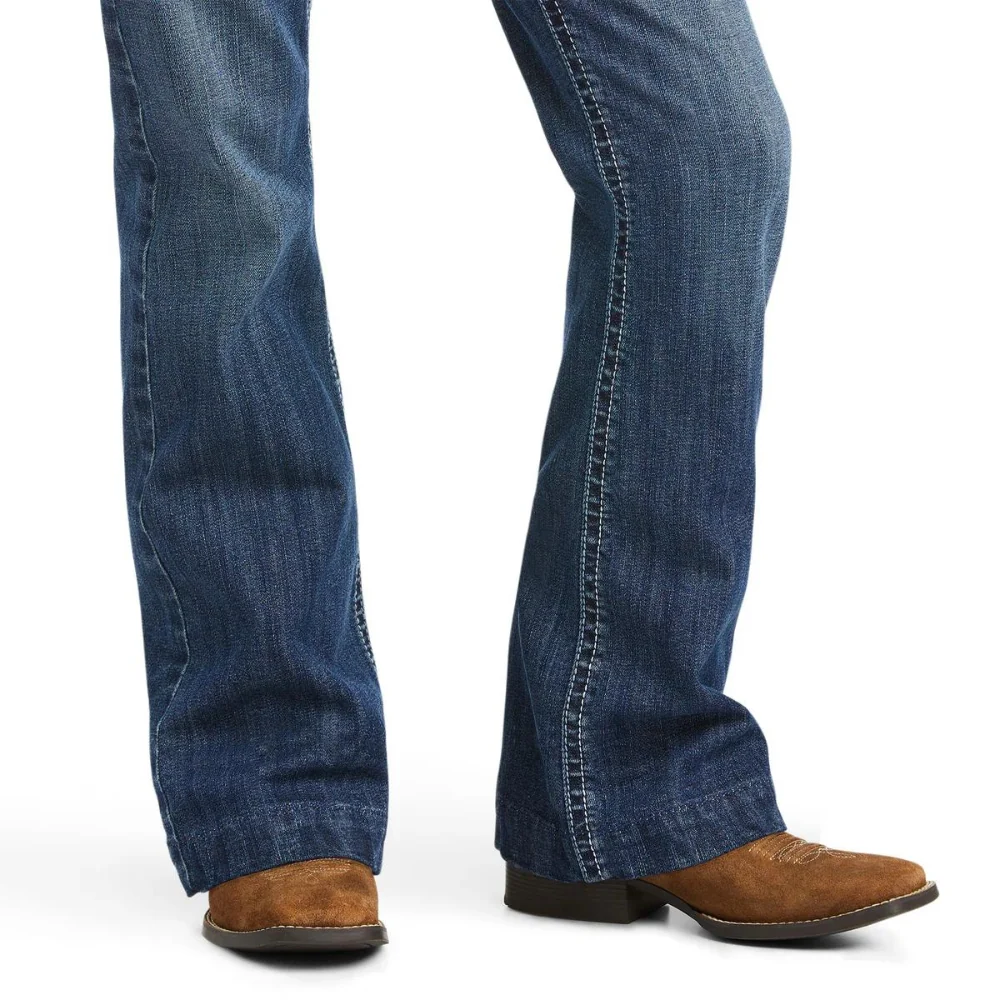 Ariat Girls REAL Wide Leg Marley Trouser Jeans - Image 5