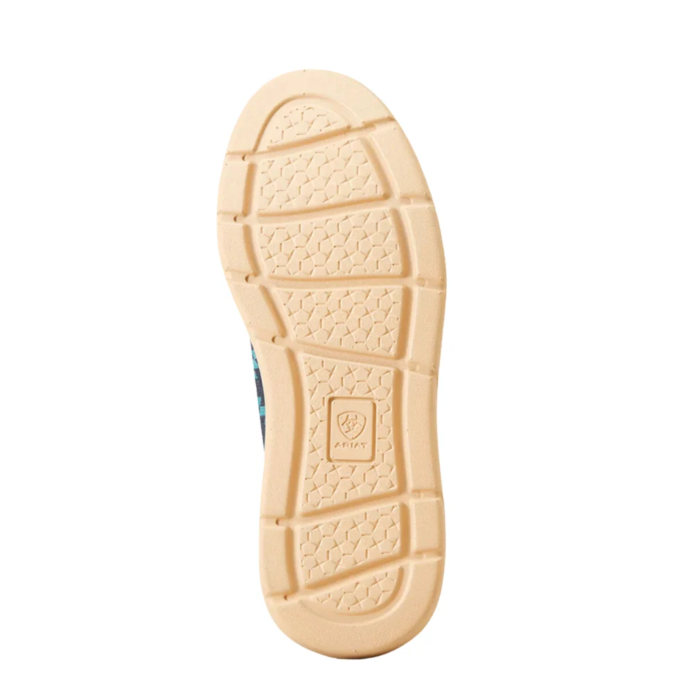 Ariat Kids Blue Aztec Lace Up Hilo - Image 4