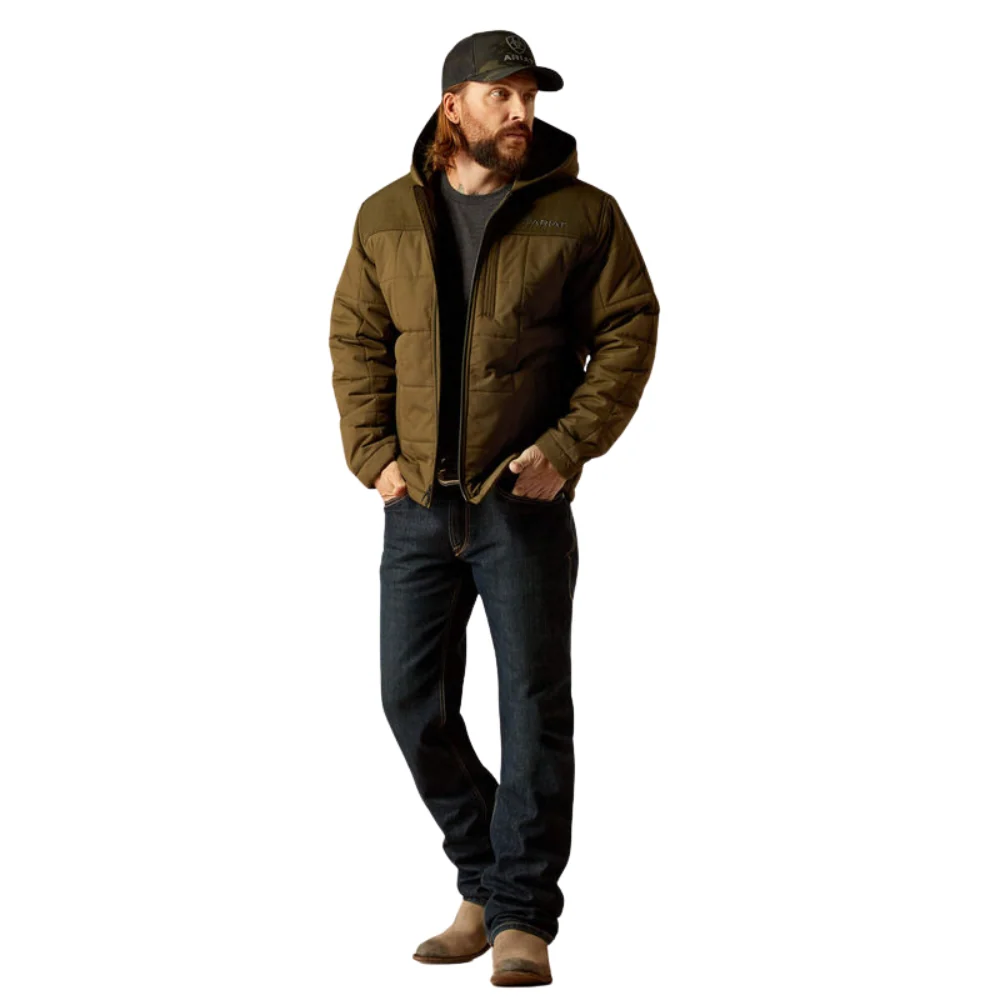 Ariat Mens Crius Hooded Insulated Jacket - Image 3