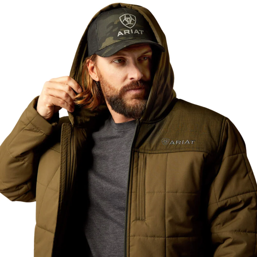 Ariat Mens Crius Hooded Insulated Jacket - Image 5