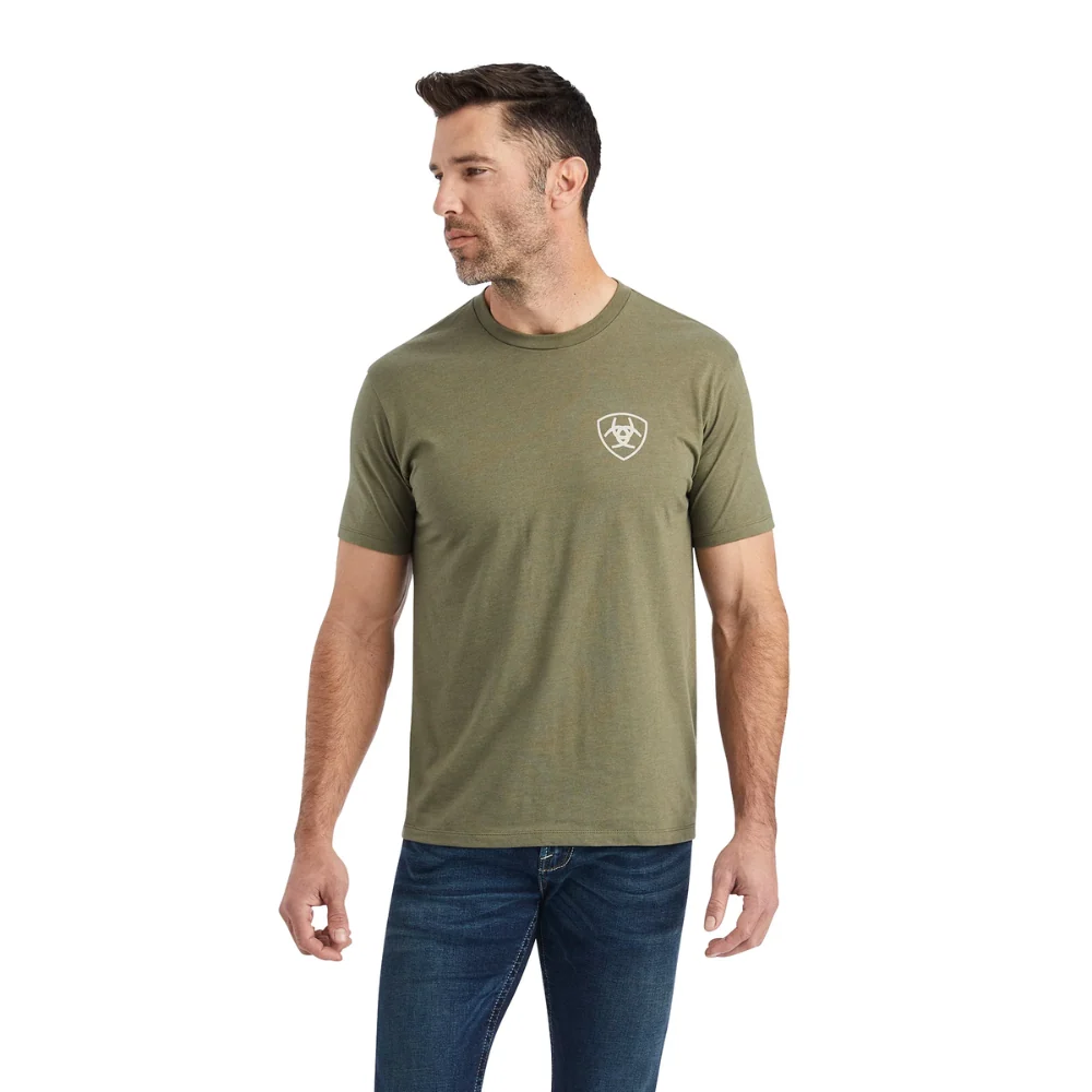 Ariat Mens Hexafill SS Tee - Image 2