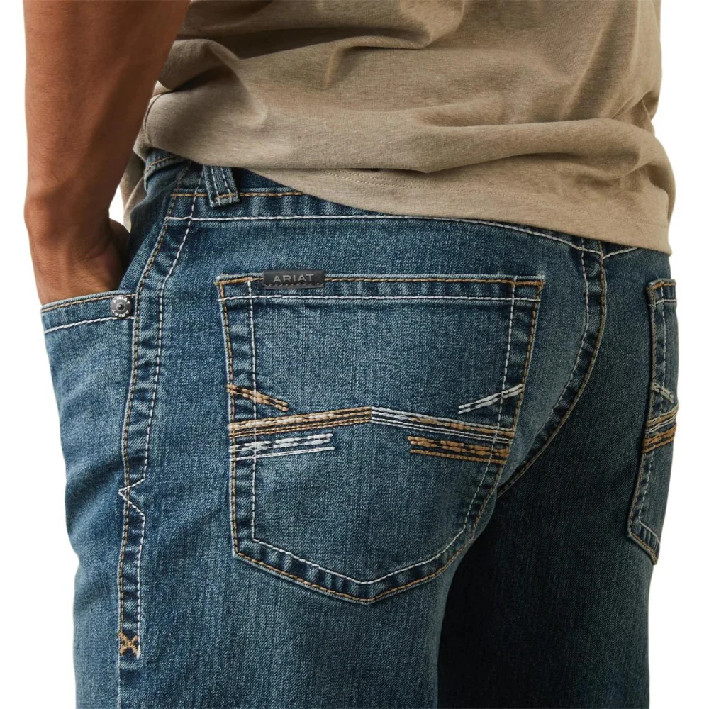 Ariat Mens M4 Rafeal Relaxed Fit Bootcut Jean - Image 3