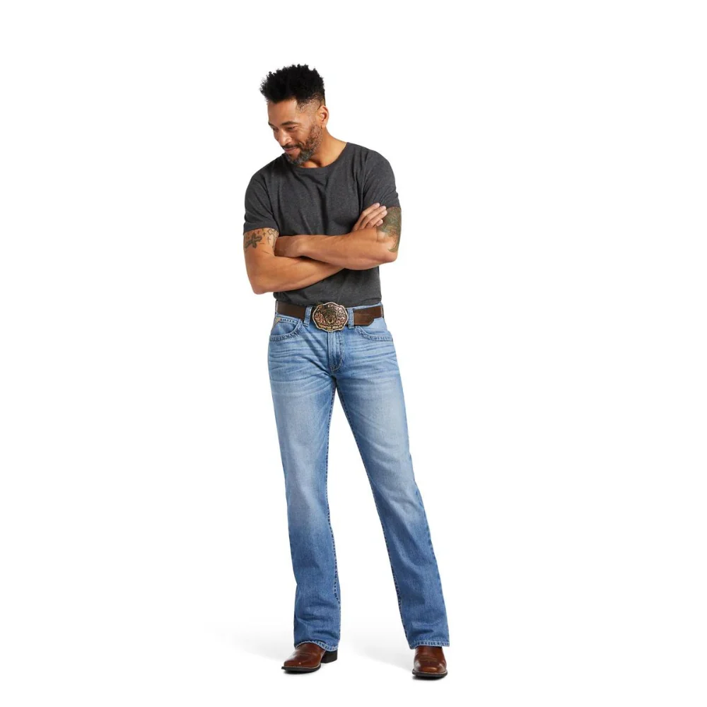 Ariat Mens M4 Relaxed Bootcut Goldfield Jean - Image 3