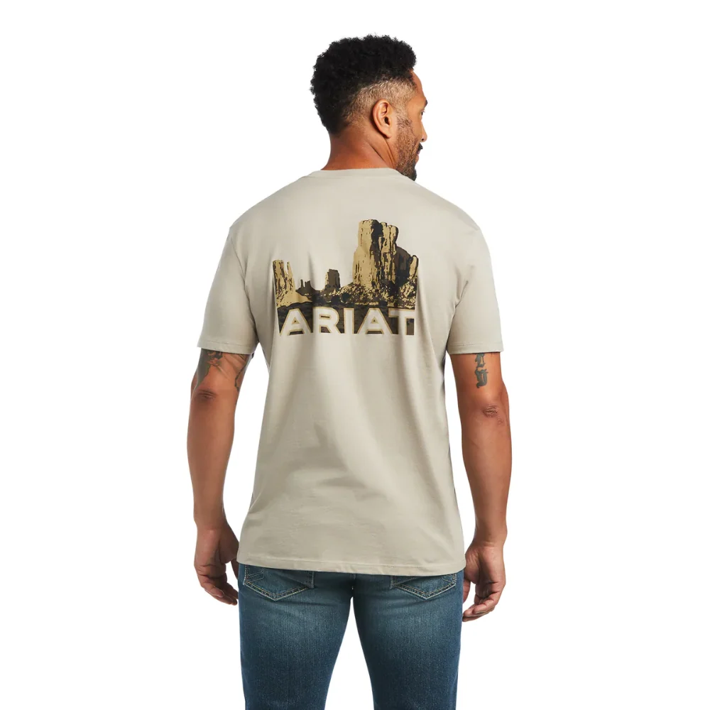Ariat Mens Monument Sunset SS Tee - Image 2
