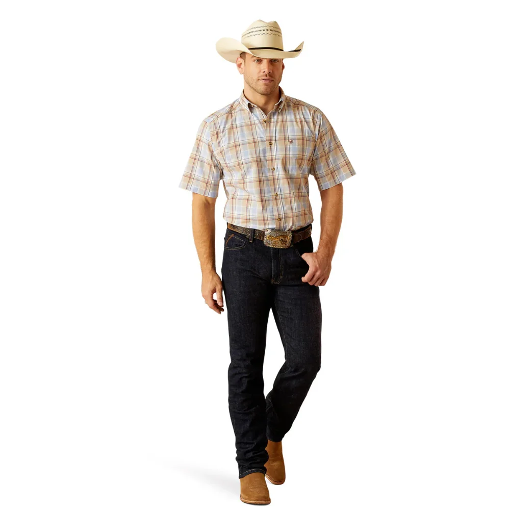Ariat Mens Pro Series Denzel SS Shirt - Image 3