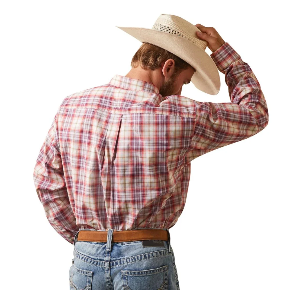 Ariat Mens Pro Series Derek Classic LS Shirt - Image 2