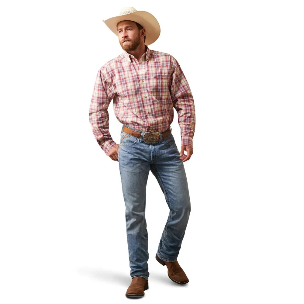 Ariat Mens Pro Series Derek Classic LS Shirt - Image 3