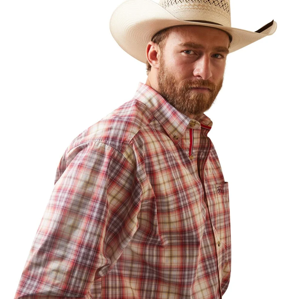 Ariat Mens Pro Series Derek Classic LS Shirt - Image 4