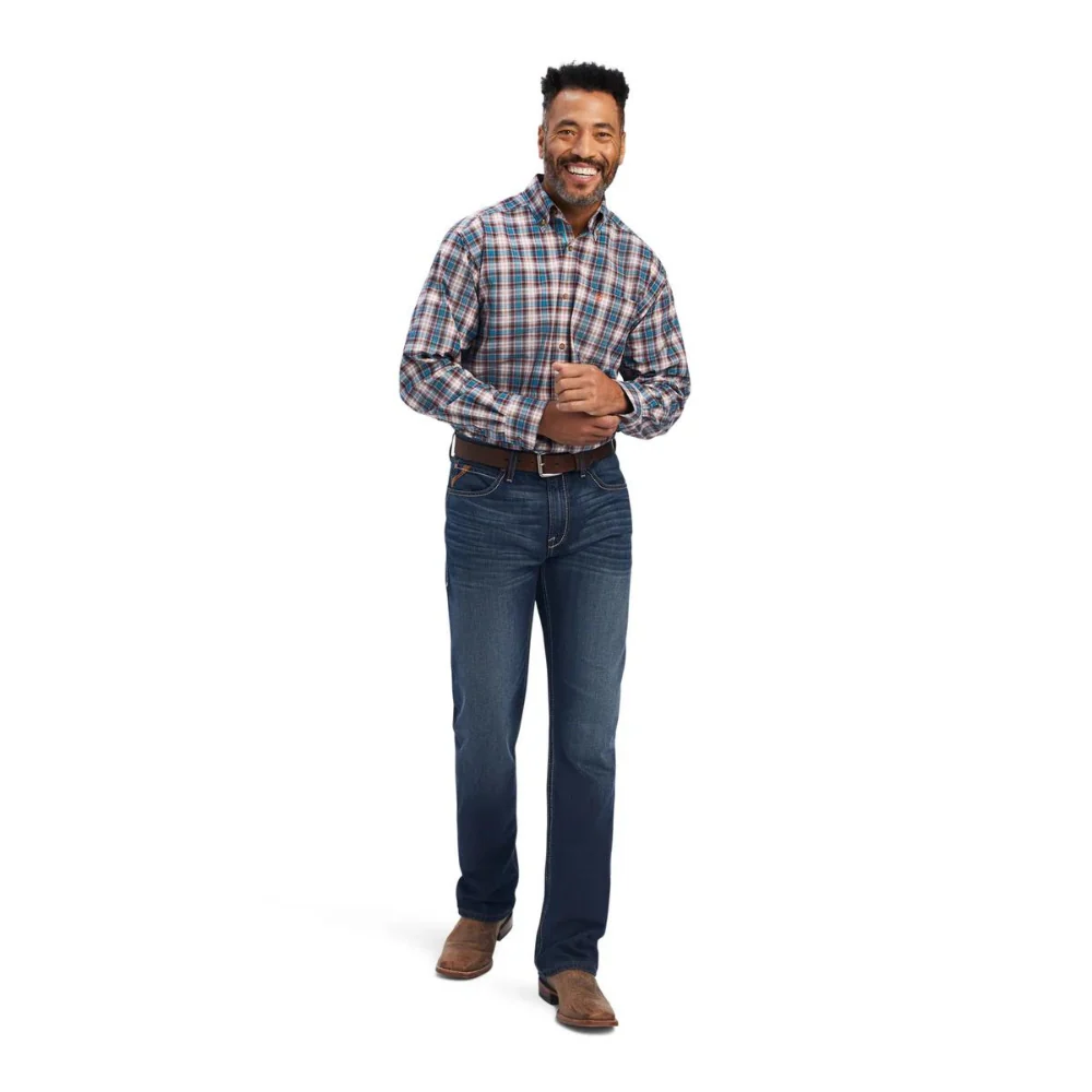 Ariat Mens Pro Series Francois Stretch LS Shirt - Image 4