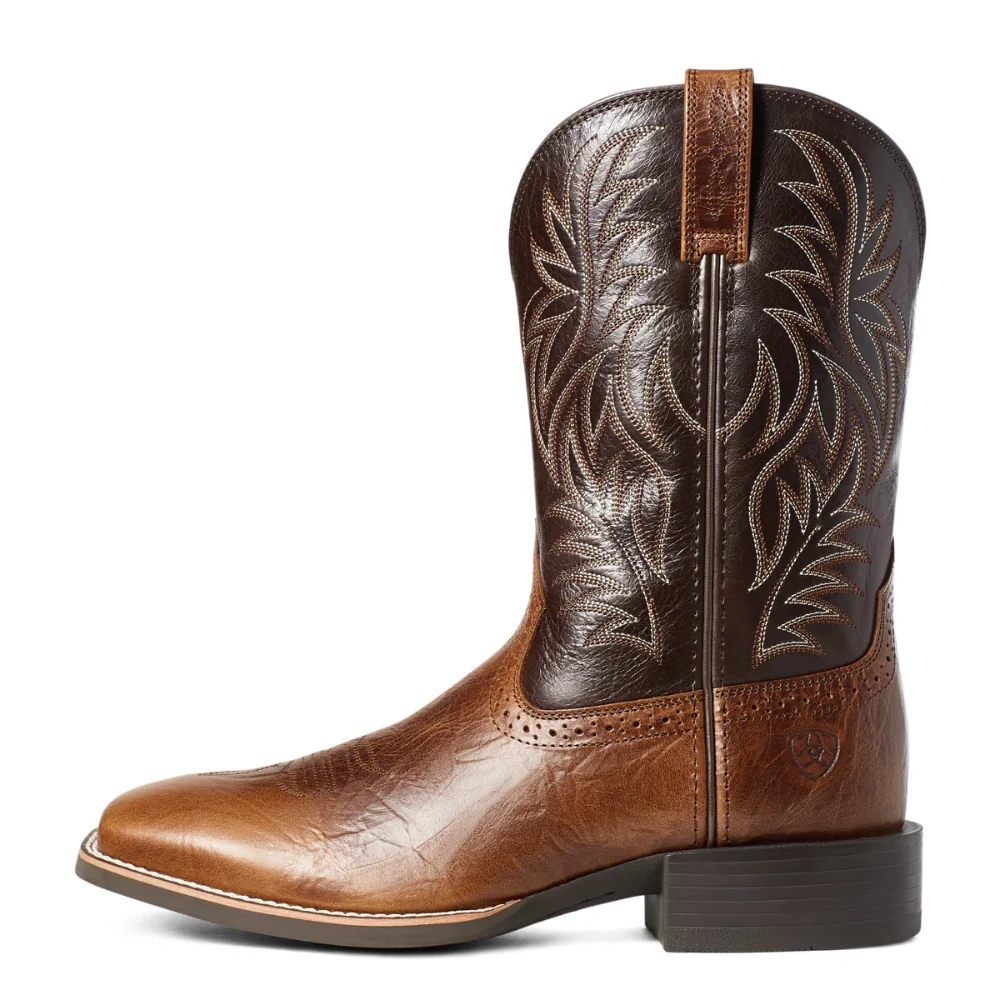 Ariat Mens Sport Western Wide Square Toe Top Boot - Image 2