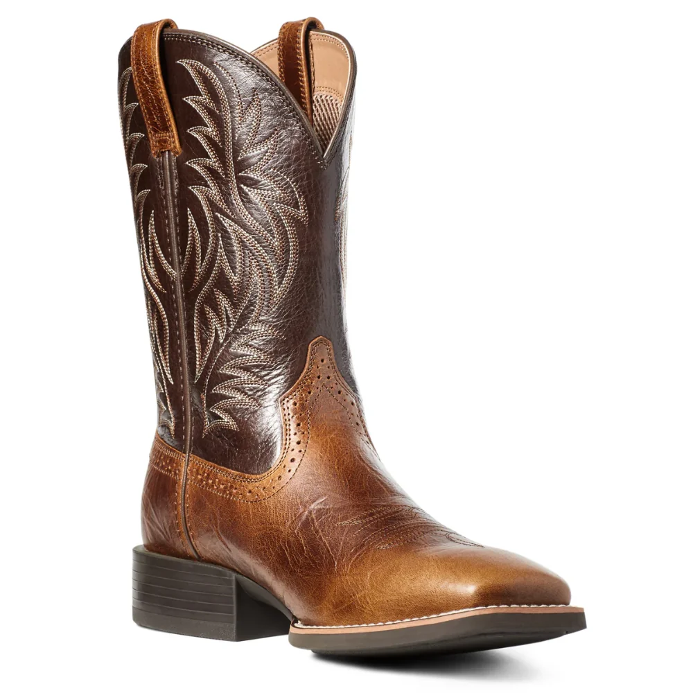 Ariat Mens Sport Western Wide Square Toe Top Boot - Image 5
