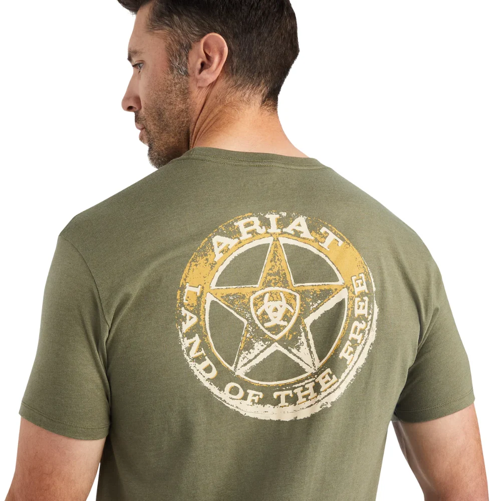 Ariat Mens Star SS Tee - Image 3