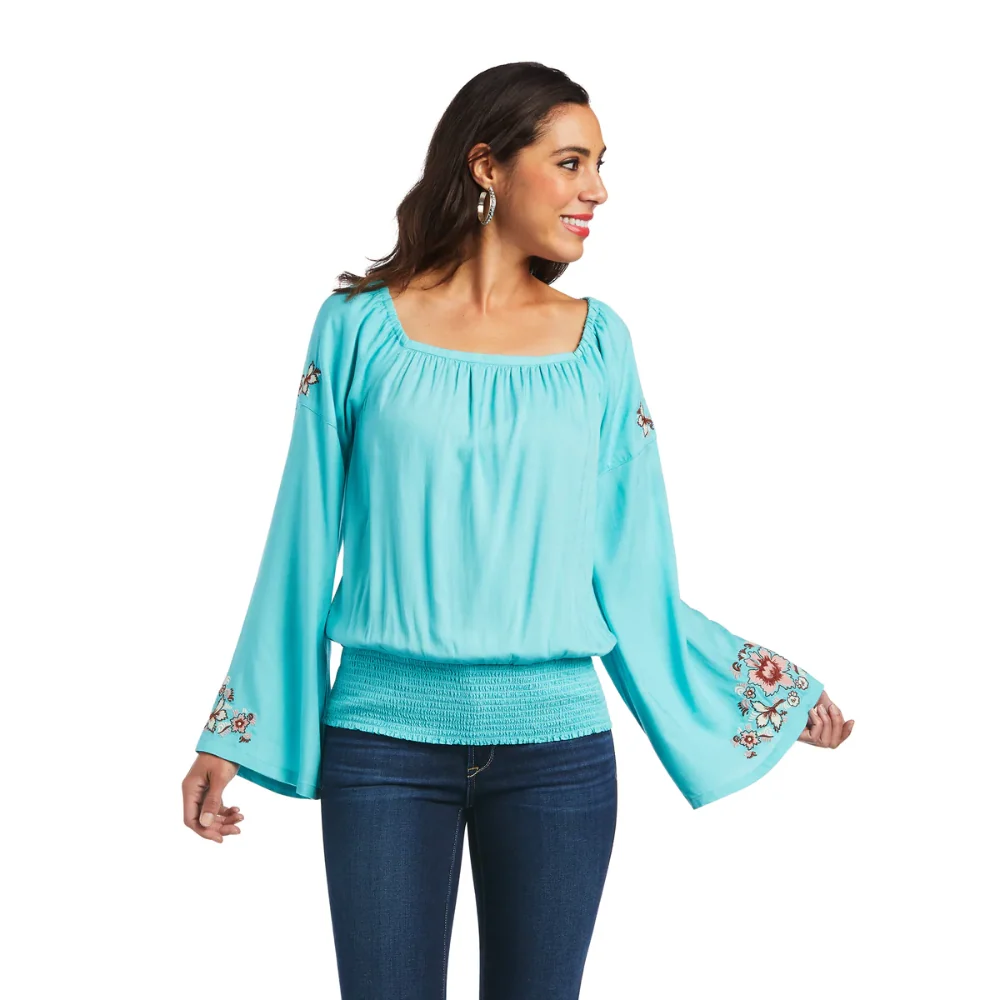 Ariat Womens Chica Del Valle LS Top