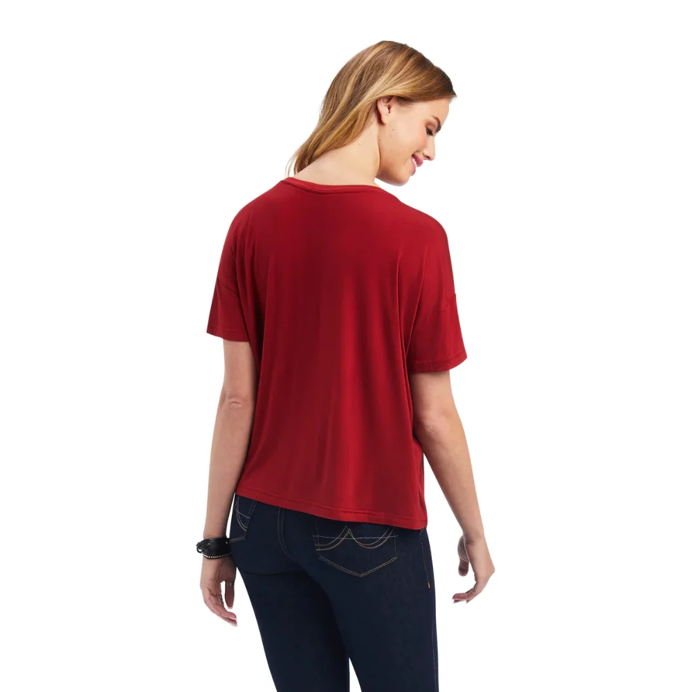 Ariat Womens Cowgirl Canyon SS Tee - Image 2