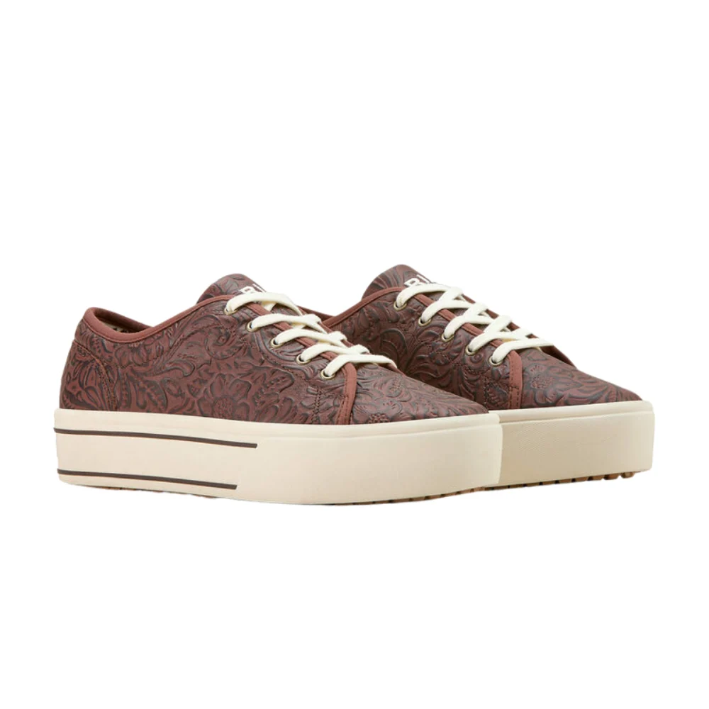 Ariat Womens Floral Embossed Skylar Lace Up - Image 7