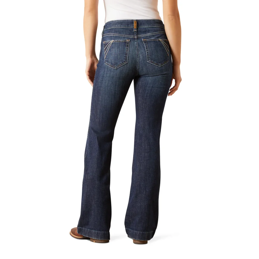 Ariat Womens High Rise Vivienne Slim Trouser Jeans - Image 2