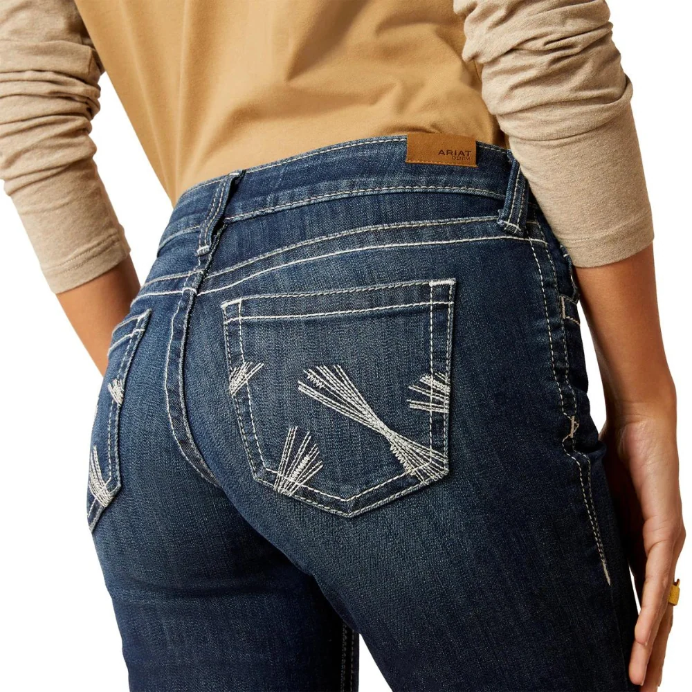 Ariat Womens Mid Rise Camila Trouser Jeans - Image 3