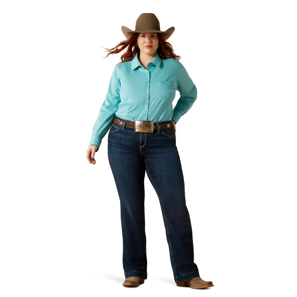 Ariat Womens Mid Rise Cindy Trouser Jeans - Image 3