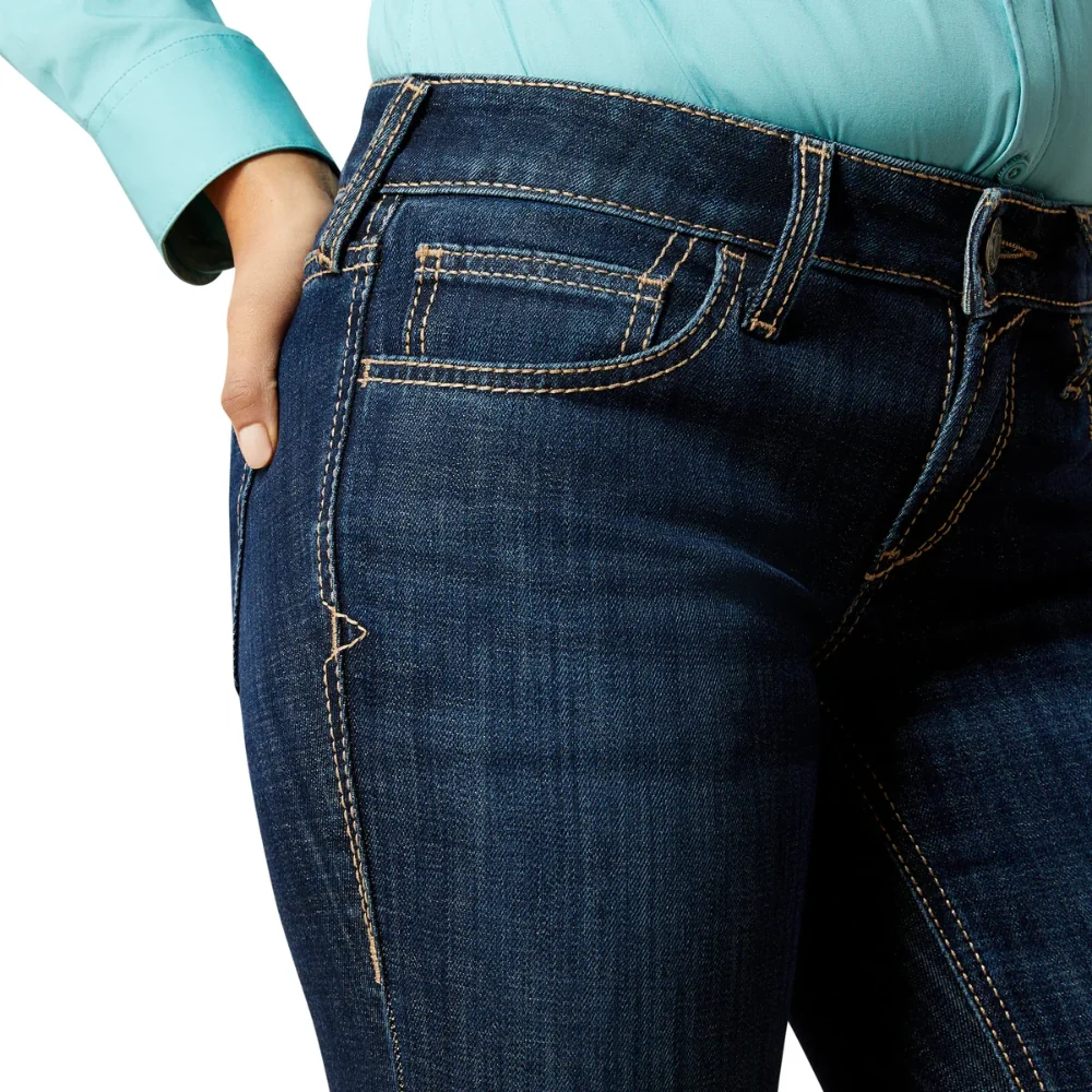 Ariat Womens Mid Rise Cindy Trouser Jeans - Image 9