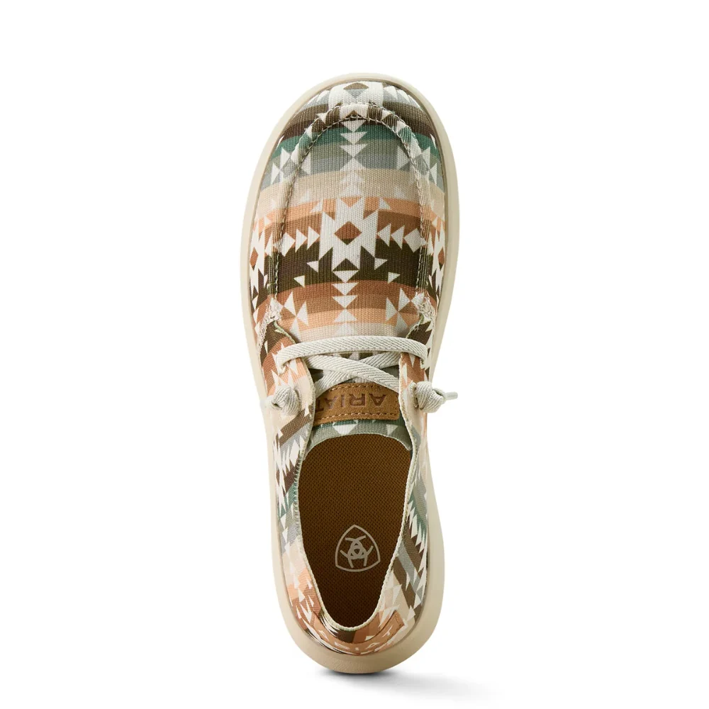 Ariat Womens Natural Southwest Print Hilo - Image 4