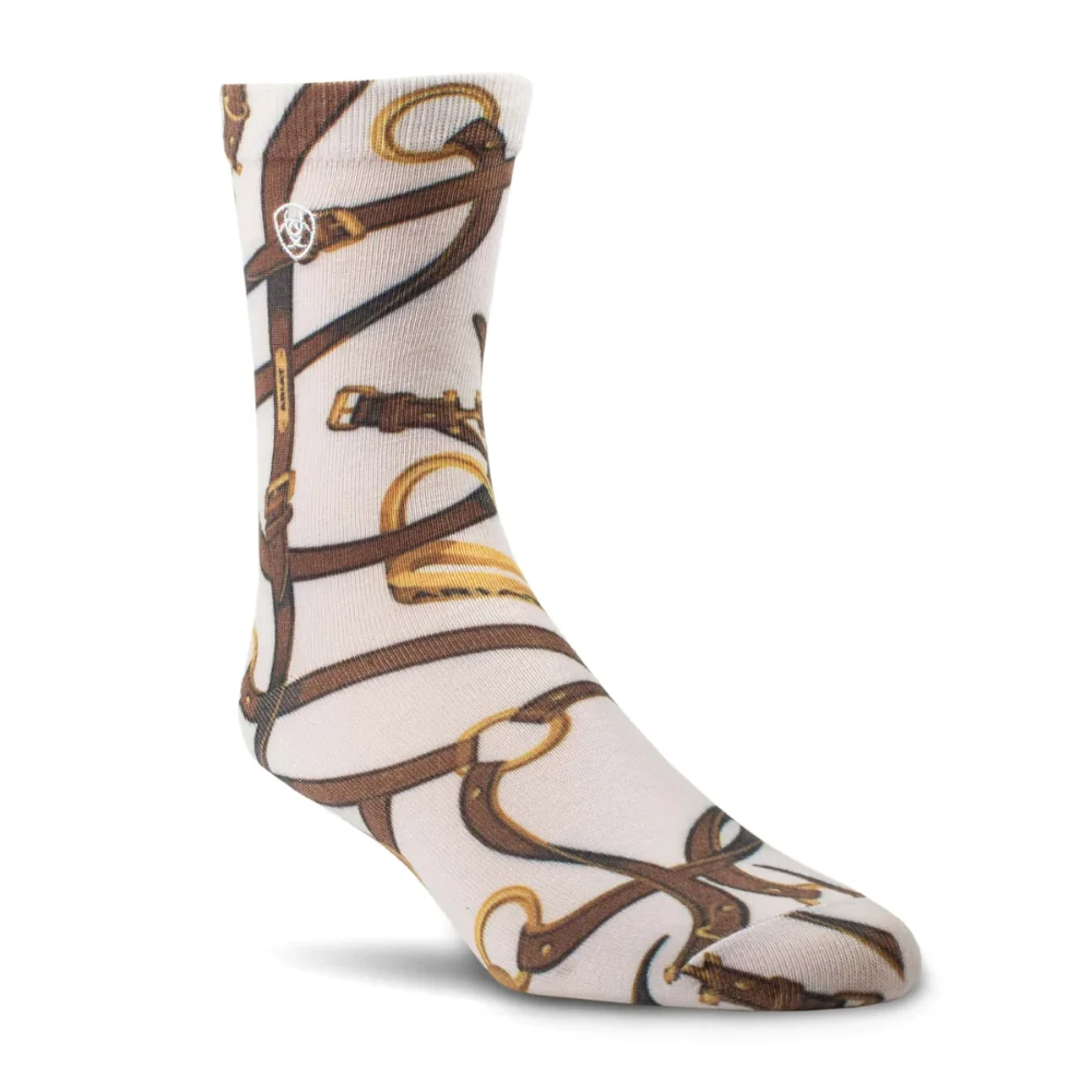 Ariat Womens Novelty Crew Socks 3pk - Image 4