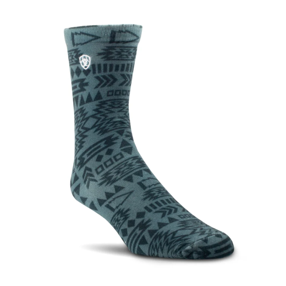 Ariat Womens Novelty Crew Socks 3pk - Image 2