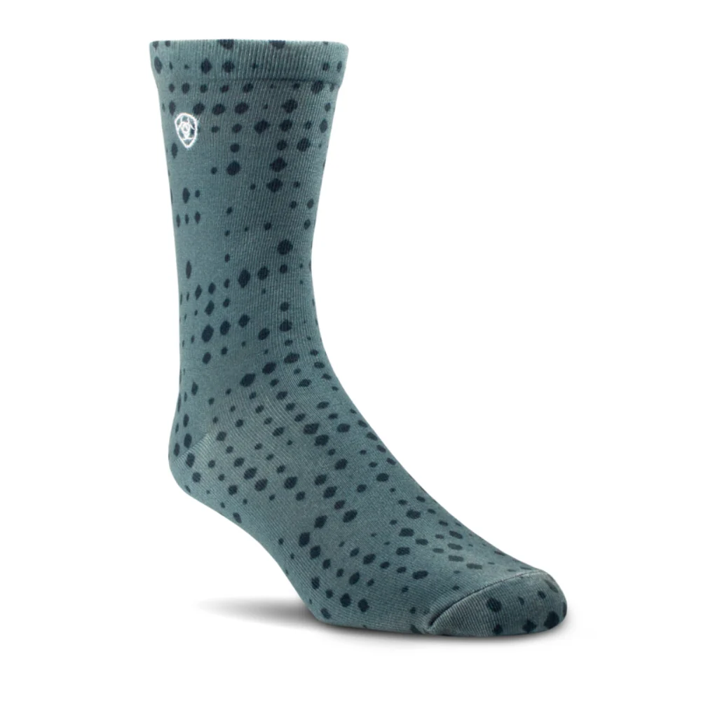 Ariat Womens Novelty Crew Socks 3pk - Image 3