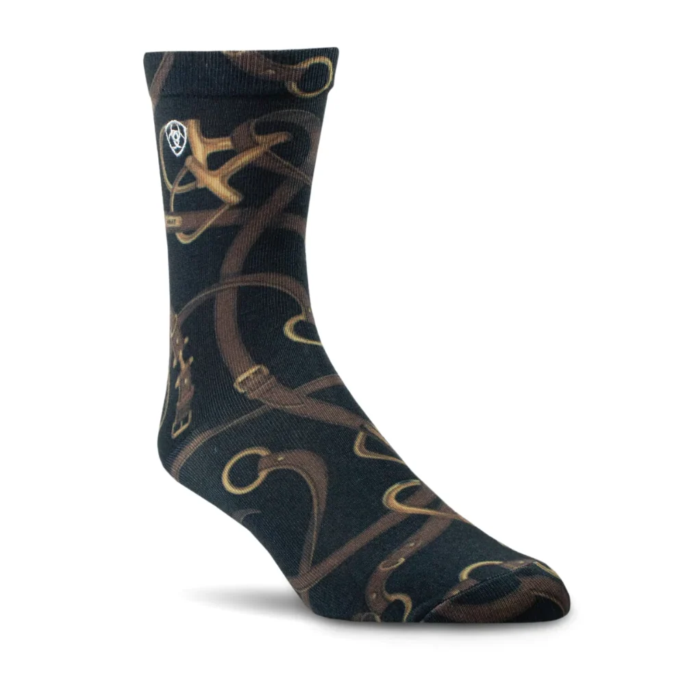 Ariat Womens Novelty Crew Socks 3pk - Image 5
