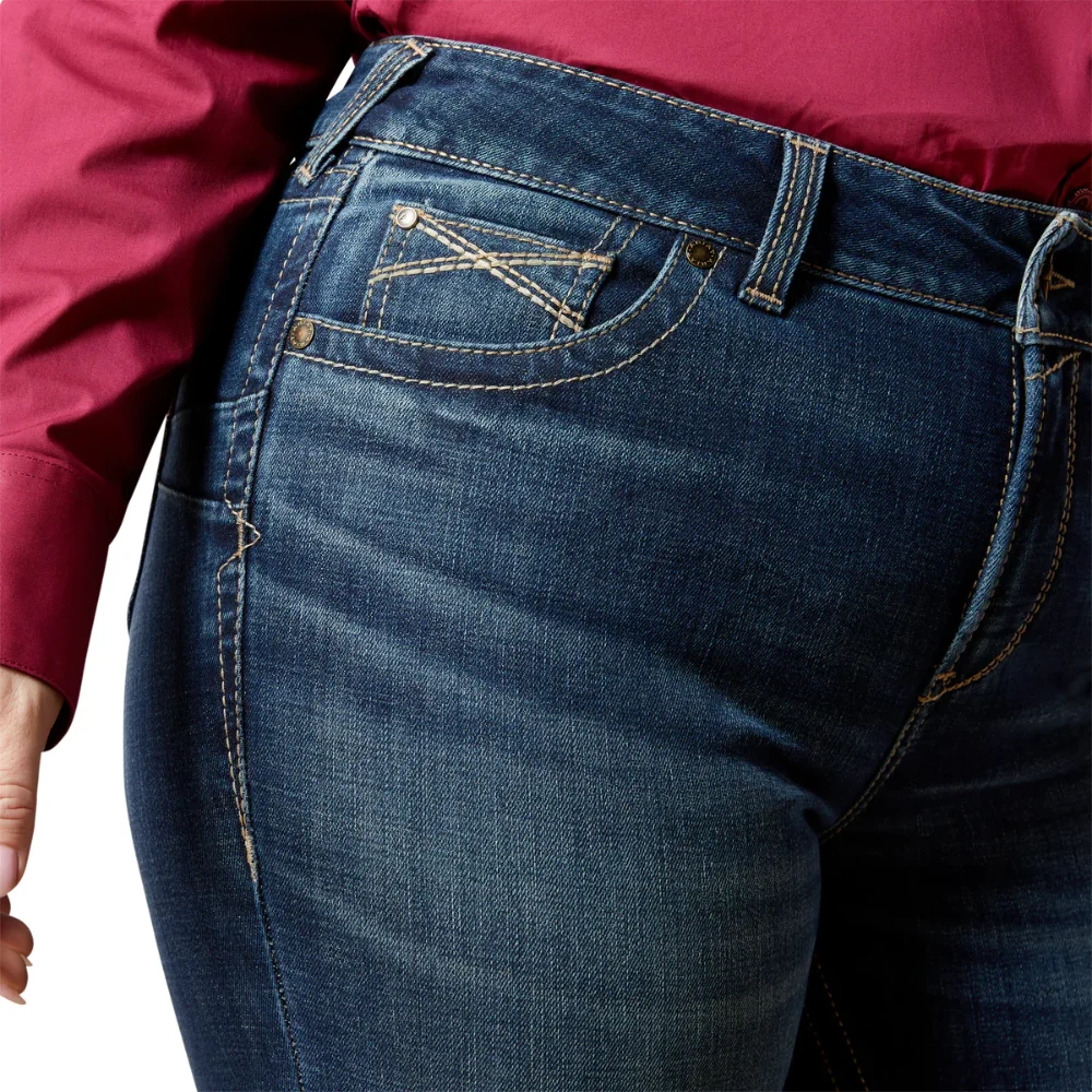 Ariat Womens Perfect Rise Bootcut Adalynne Jeans - Image 11