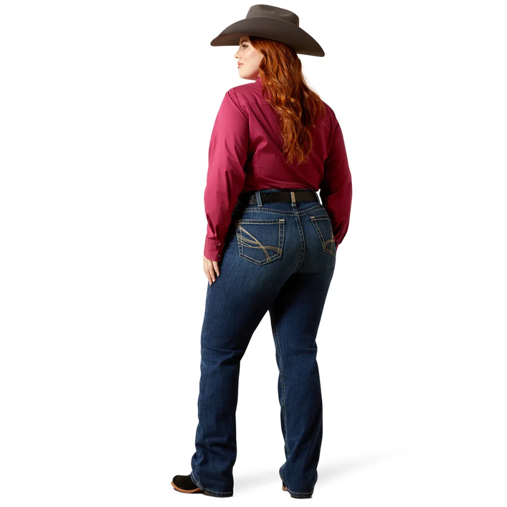 Ariat Womens Perfect Rise Bootcut Adalynne Jeans - Image 4
