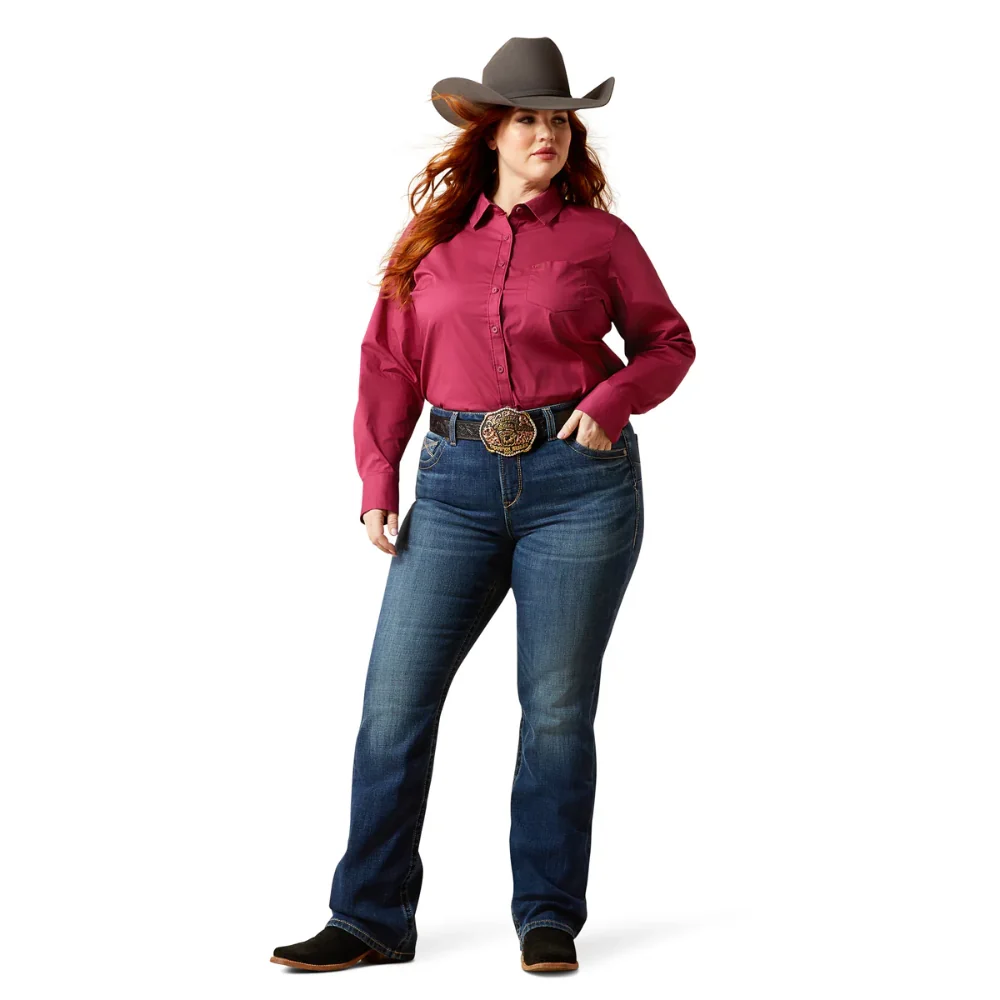 Ariat Womens Perfect Rise Bootcut Adalynne Jeans - Image 5