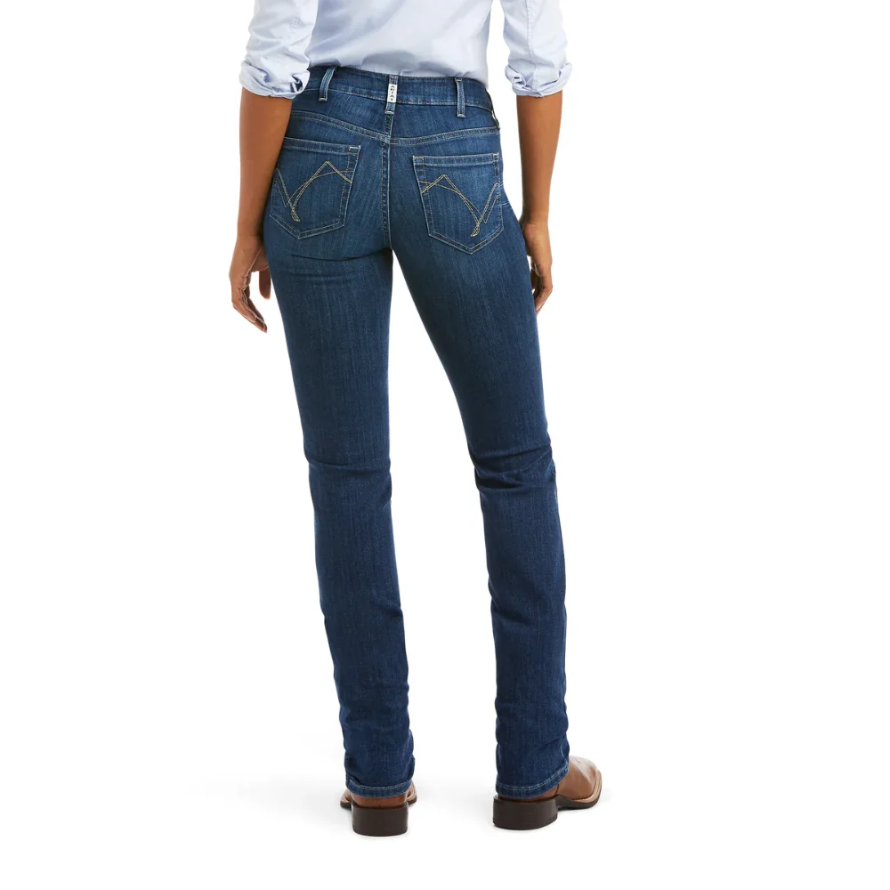 Ariat Womens Perfect Rise Straight Leg Abby Jeans - Image 4