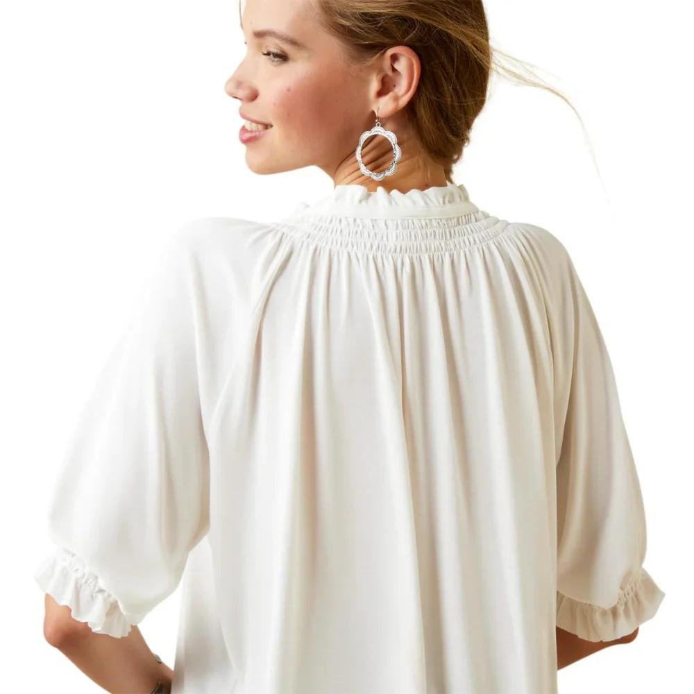 Ariat Womens Petunia 3/4 Sleeve Top - Image 4