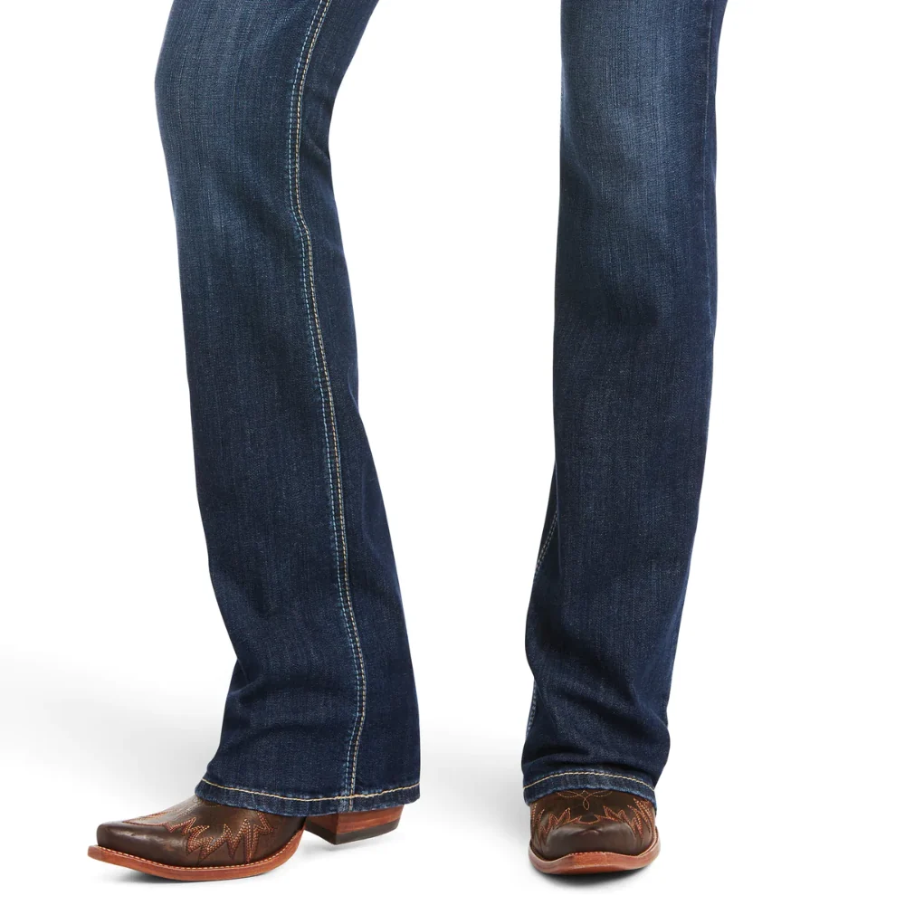 Ariat Womens REAL Alexandra Mid Rise Bootcut Jean - Image 5