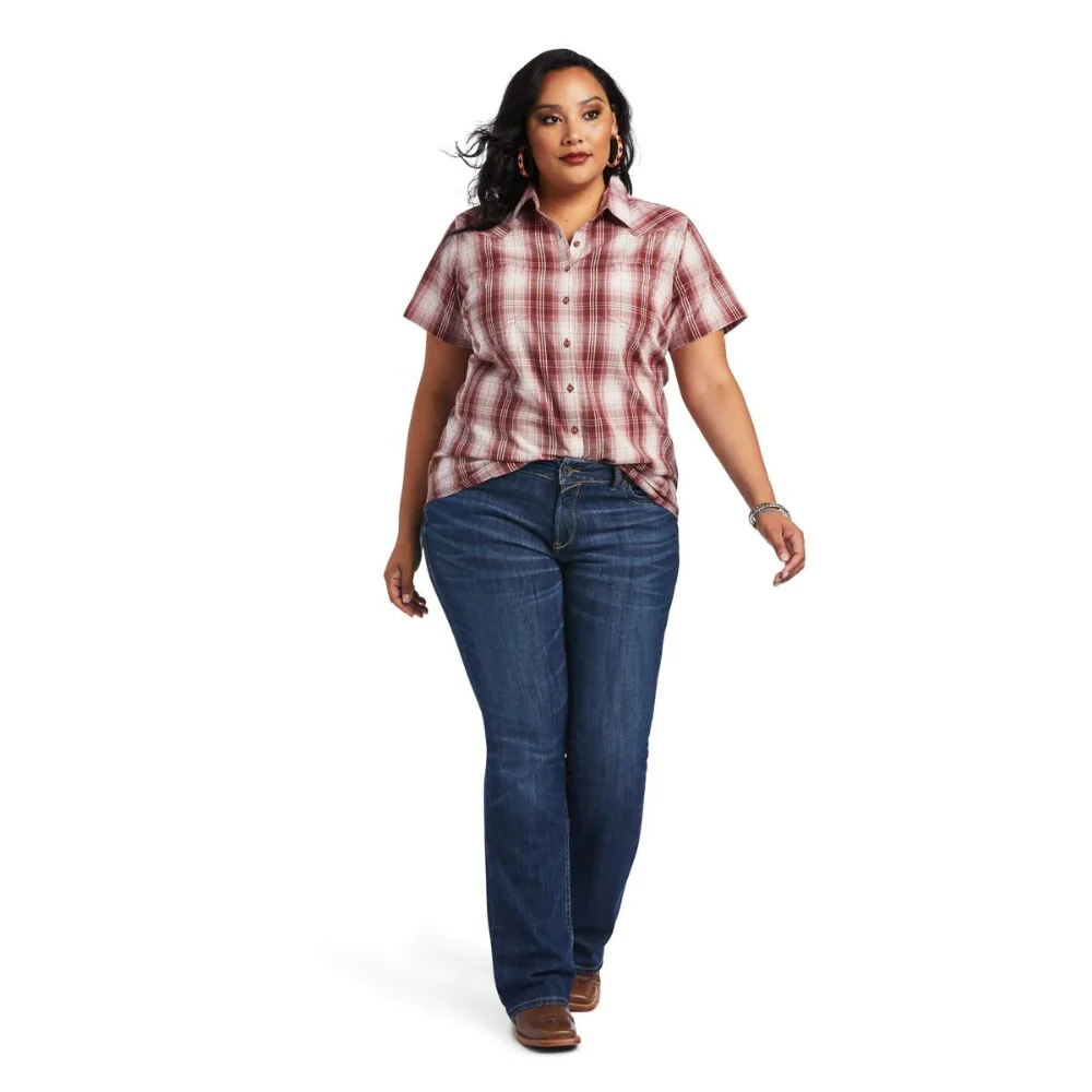 Ariat Womens REAL Billie Jean SS Shirt - Image 7