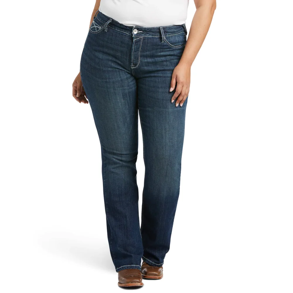 Ariat Womens REAL Cristina Perfect Rise Bootcut Jean