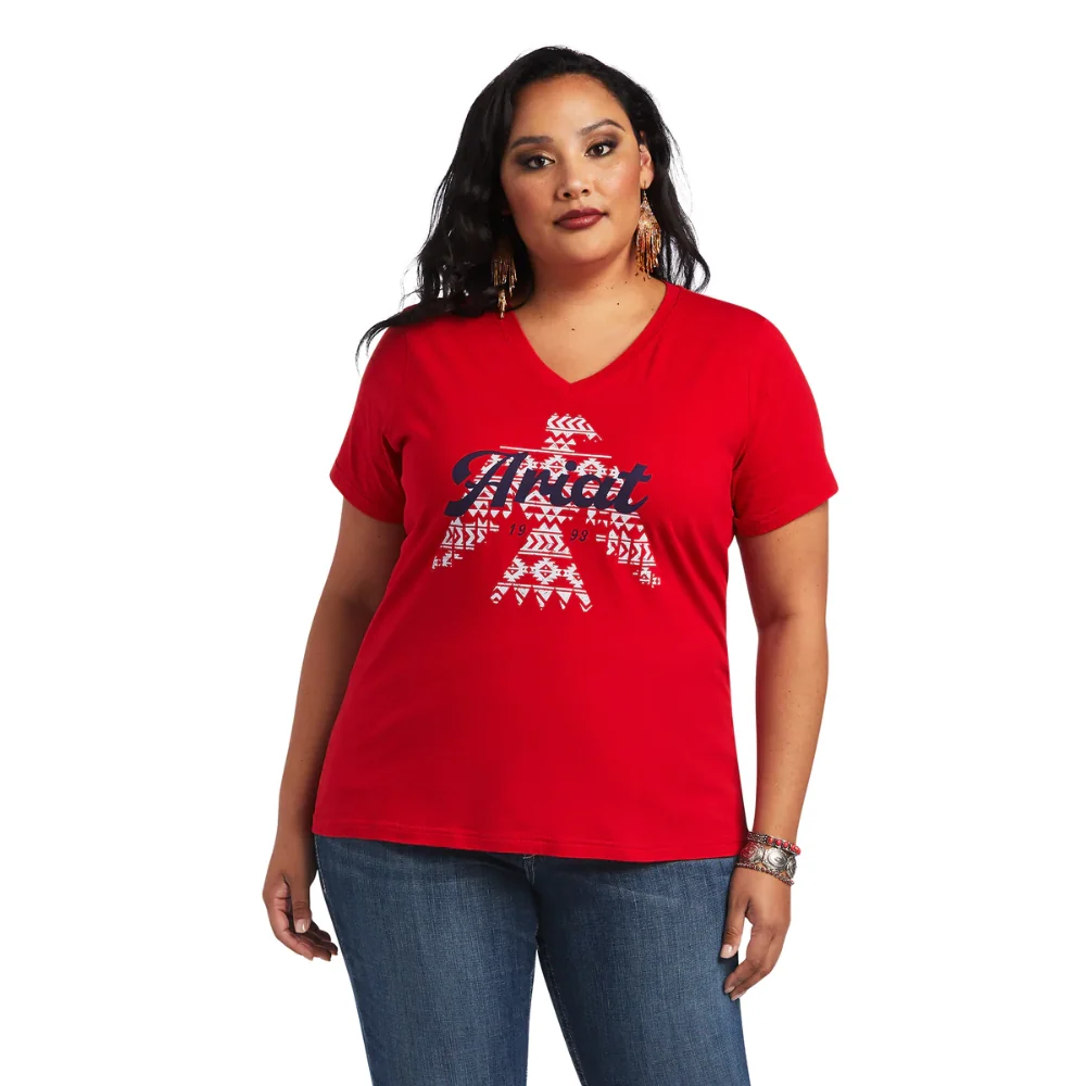 Ariat Womens REAL Firebird SS Tee - Image 2