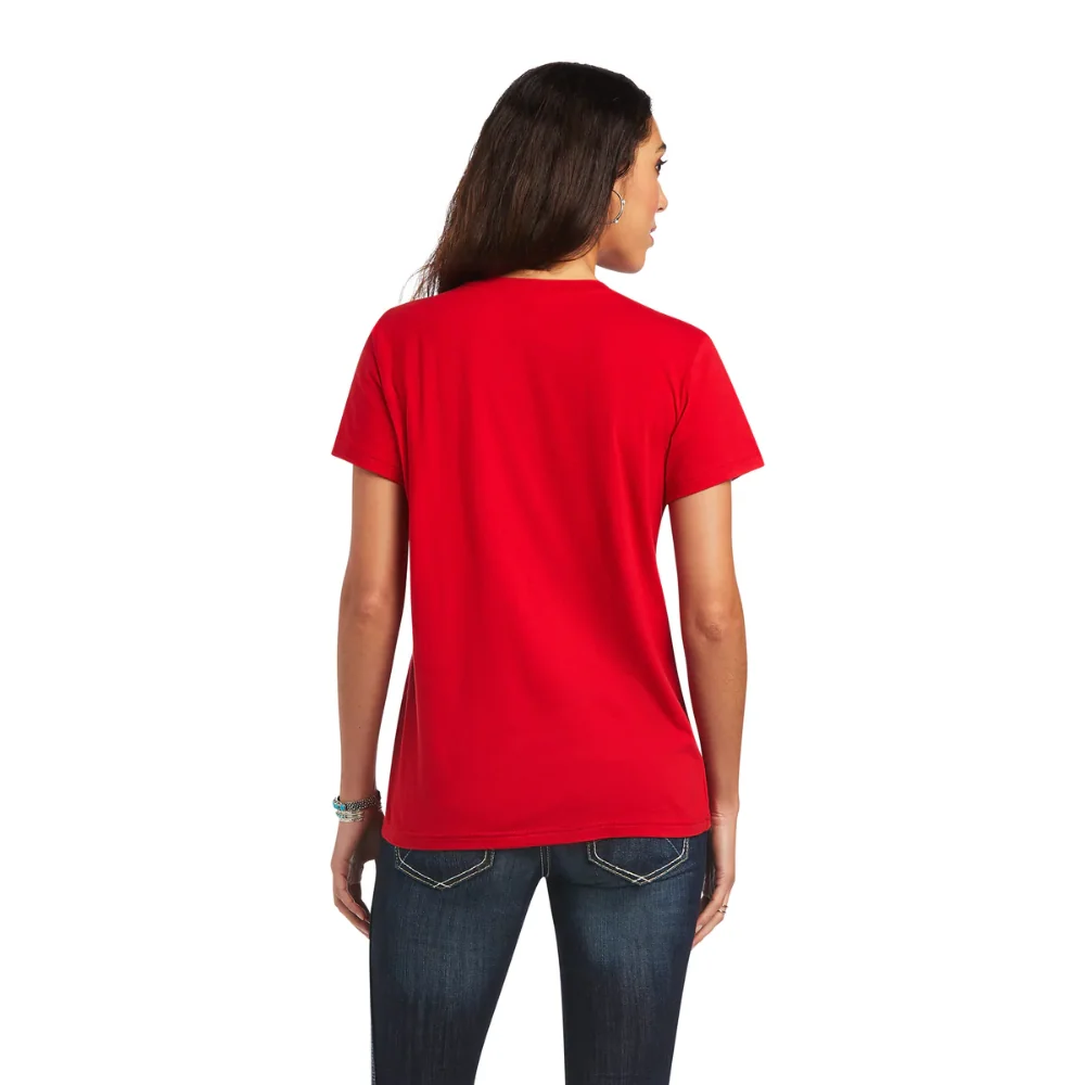 Ariat Womens REAL Firebird SS Tee - Image 3