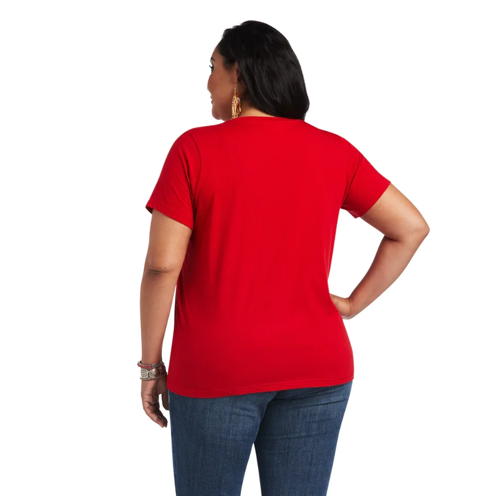 Ariat Womens REAL Firebird SS Tee - Image 4