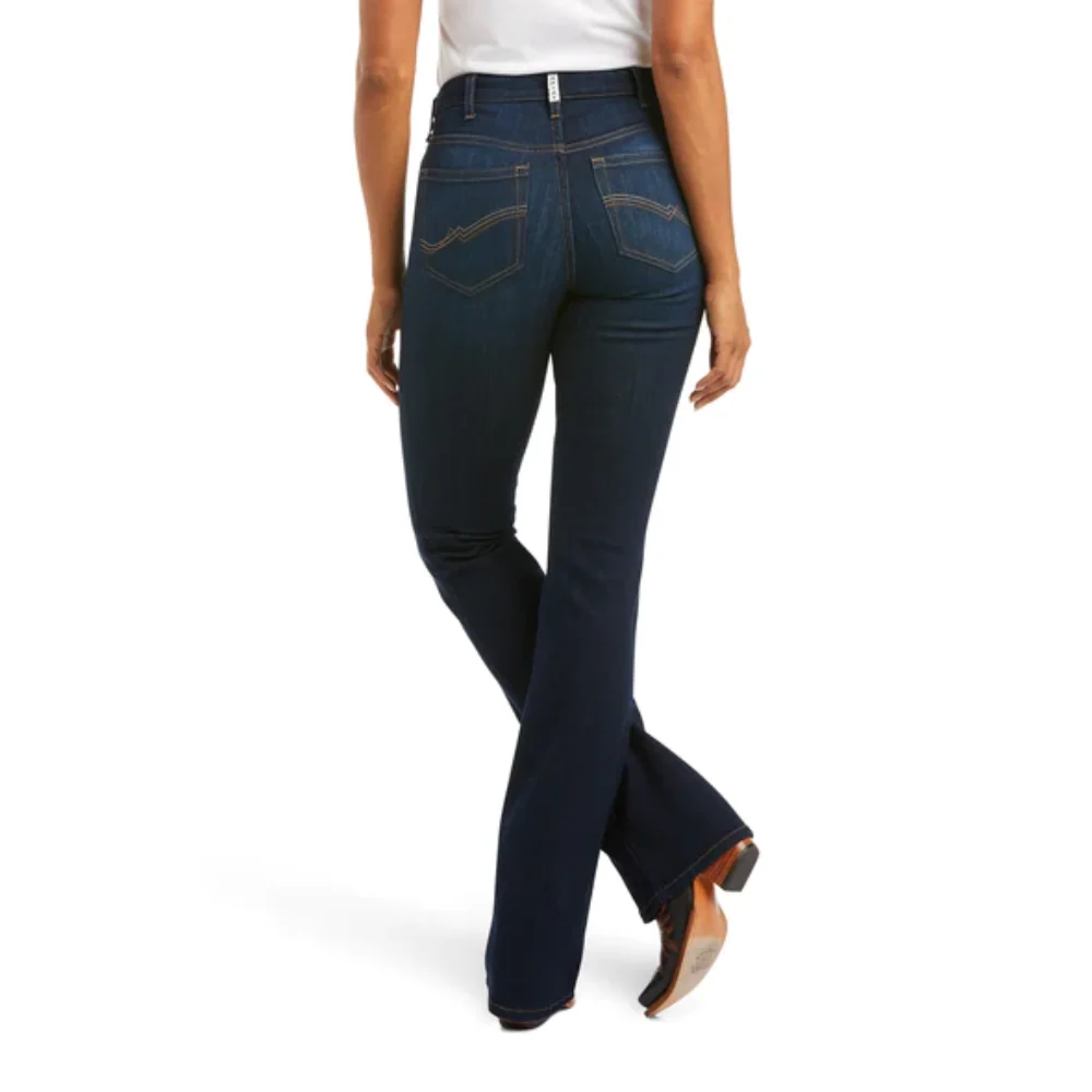 Ariat Womens REAL High Rise Bootcut Ballary Jean - Image 2