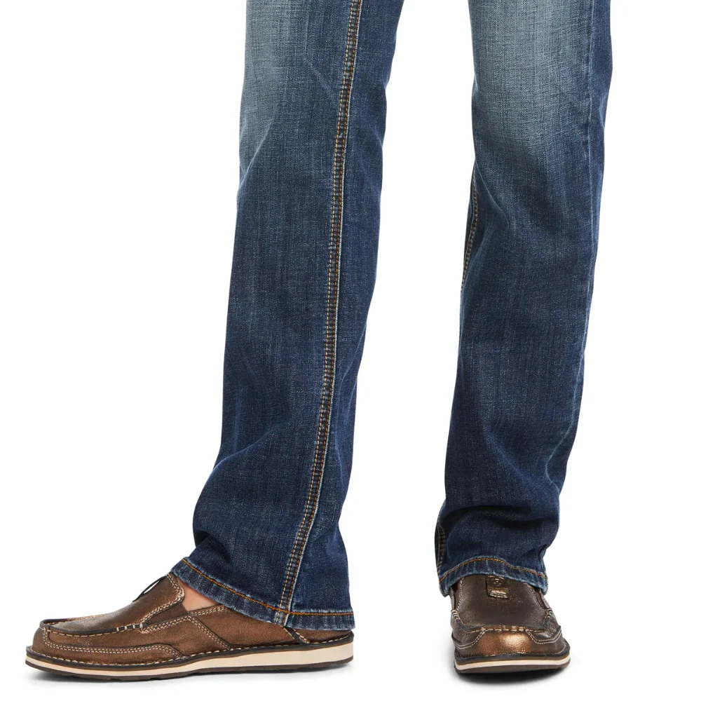Ariat Womens REAL Luciana Mid Rise Straight Leg Jean - Image 5