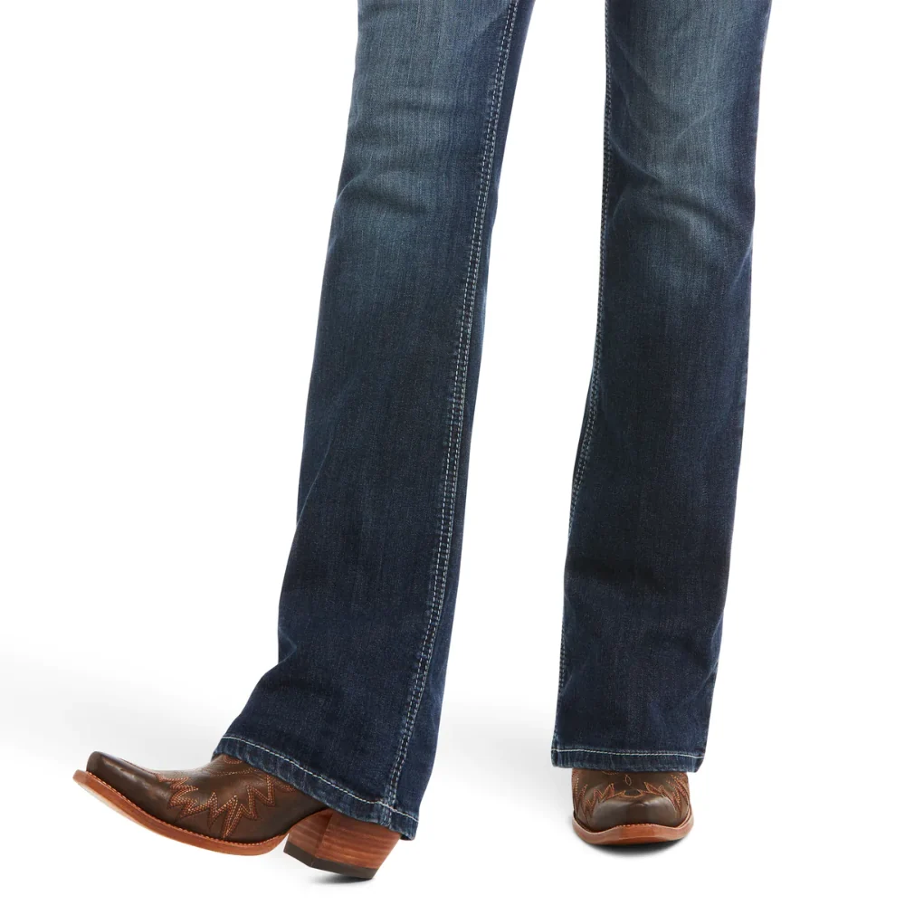 Ariat Womens REAL Mid Rise Arrow Fit Bootcut Jean - Image 5