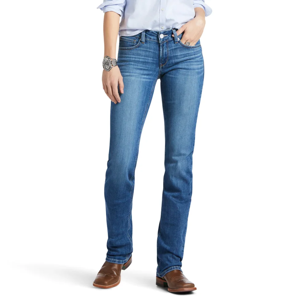 Ariat Womens REAL Mid Rise Arrow Fit Catherine Jean - Image 2