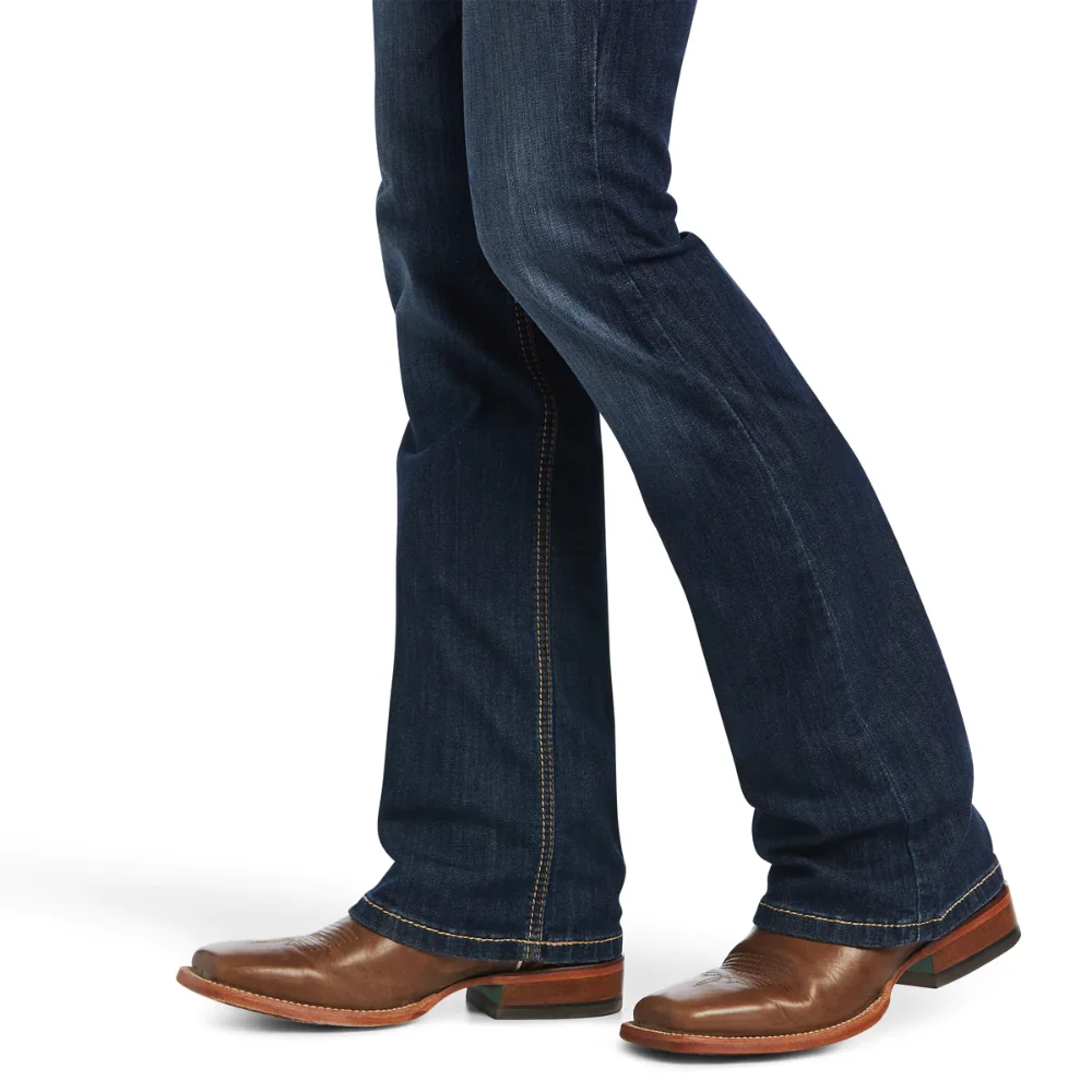 Ariat Womens REAL Mid Rise Bootcut Arrow Fit Vicky Jean - Image 3
